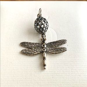 Pandora Retired Dragonfly Pendant 